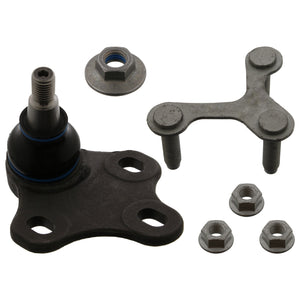 Front Left Lower Ball Joint Inc Lock Nuts & Locking Plate Fits Audi T Febi 40536