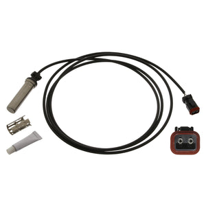 Left Abs Sensor Inc Sleeve & Grease Fits Volvo FE G2 G3 FL G2FE 240 2 Febi 40551