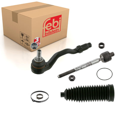 Front Tie Rod Inc Tie Rod End Boot & Additional Parts Fits BMW X3 E83 Febi 40552