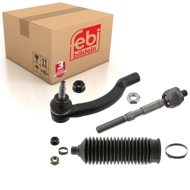 Front Left Tie Rod Inc Steering Boot Set Fits Volvo 850 S XC70 Febi 40567