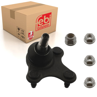 Front Left Lower Ball Joint Inc Lock Nuts Fits Volkswagen Caddy 4 SA Febi 40668