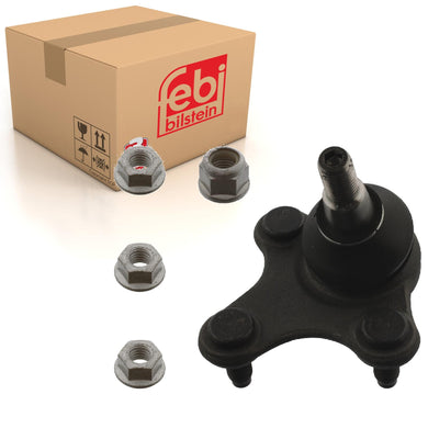 Front Right Lower Ball Joint Inc Lock Nuts Fits Volkswagen Caddy 4 SA Febi 40669