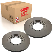 Load image into Gallery viewer, Pair of Rear Brake Disc Fits Ford Transit 6 OE 1464031SK Febi 40779