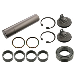 Left King Pin Set Inc Friction Bearing Steering Arm Side Fits Mercede Febi 40805