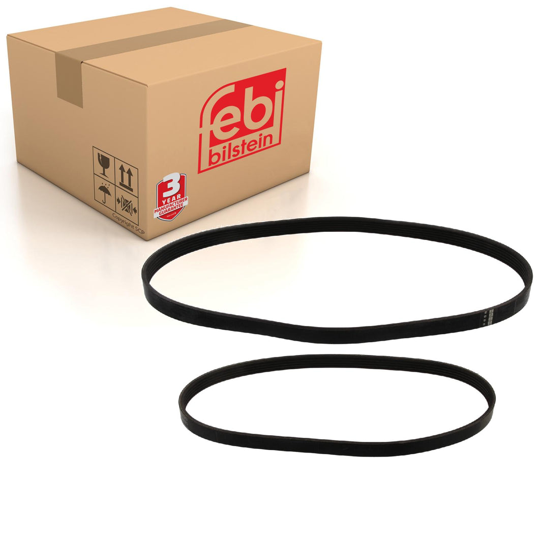 Auxiliary Belt Kit Fits Ford Fiesta Fusion OE 6EPK1019S1 Febi 40858