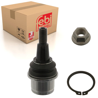 Front Lower Ball Joint Inc Lock Nut & Circlip Fits Land Rover Discove Febi 40887