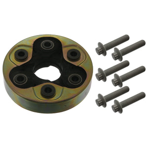 Front Propshaft Flexible Coupling Kit Fits Volkswagen Bora 4motion Go Febi 40924