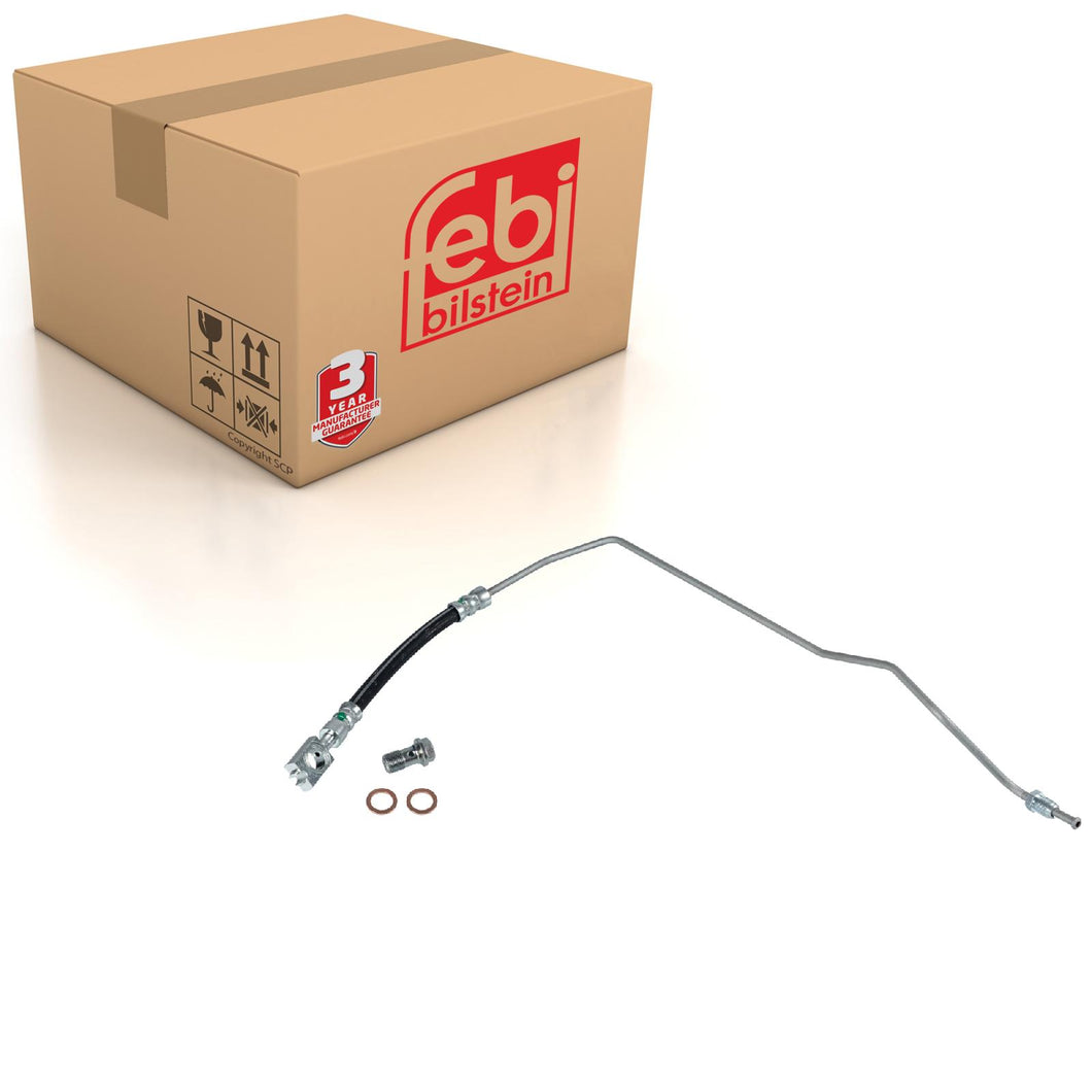 Rear Left Brake Hose Fits Volkswagen Passat Skoda Superb Audi A6 4B Febi 40961