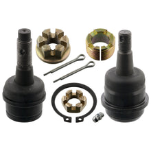 Load image into Gallery viewer, Front Ball Joint Kit Inc Threaded Sleeve Castle Nuts &amp; Cotter Pins Fi Febi 41057