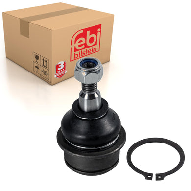 Front Lower Ball Joint Inc Lock Nut & Circlip Fits Lancia Flavia FIAT Febi 41076