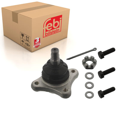 Front Upper Ball Joint Inc Castle Nut & Cotter Pin Fits Mitsubishi Hu Febi 41250