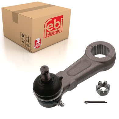 Front Pitman Arm Inc Castle Nut & Cotter Pin Fits Mitsubishi Challeng Febi 41308