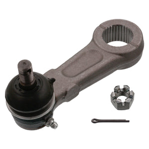 Front Pitman Arm Inc Castle Nut & Cotter Pin Fits Mitsubishi Challeng Febi 41308
