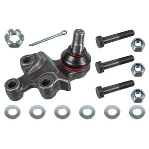 Front Lower Ball Joint Inc Castle Nut & Cotter Pin Fits KIA Sorento Febi 41689