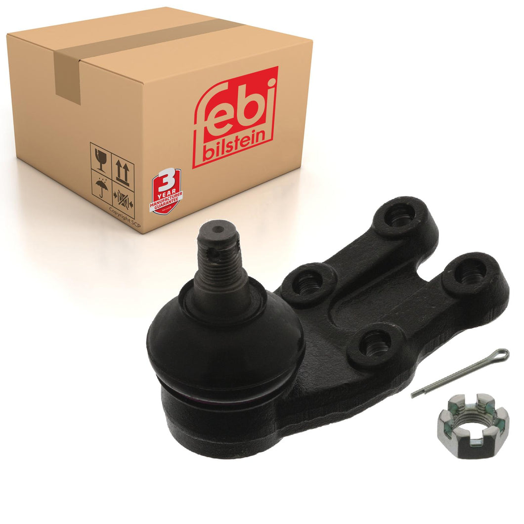 Front Lower Ball Joint Inc Castle Nut & Cotter Pin Fits Hyundai H-1 H Febi 41854