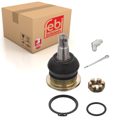 Front Upper Ball Joint Inc Castle Nut & Cotter Pin Fits Hyundai Gallo Febi 41863