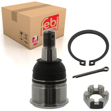 Front Lower Ball Joint Inc Castle Nut Cotter Pin & Circlip Fits Honda Febi 42138