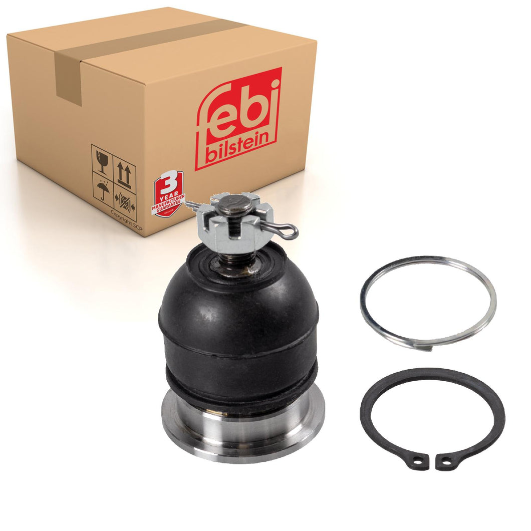Front Upper Ball Joint Inc Castle Nut Cotter Pin & Circlip Fits Honda Febi 42139