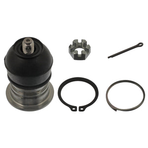 Front Upper Ball Joint Inc Castle Nut Cotter Pin & Circlip Fits Honda Febi 42182