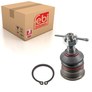 Front Lower Ball Joint Inc Castle Nut Cotter Pin & Circlip Fits Nissa Febi 42650