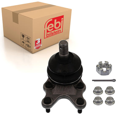 Front Upper Ball Joint Inc Castle Nut & Cotter Pin Fits Toyota Dyna H Febi 42998