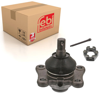 Front Lower Ball Joint Inc Castle Nut Cotter Pin & Circlip Fits Volks Febi 43002