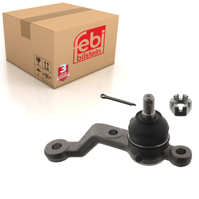 Front Right Lower Ball Joint Inc Castle Nut & Cotter Pin Fits Toyota Febi 43017