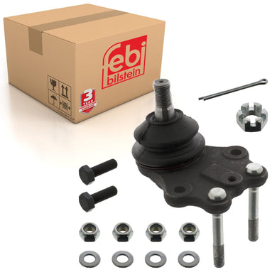 Front Upper Ball Joint Inc Castle Nut & Cotter Pin Fits Toyota Dyna H Febi 43086