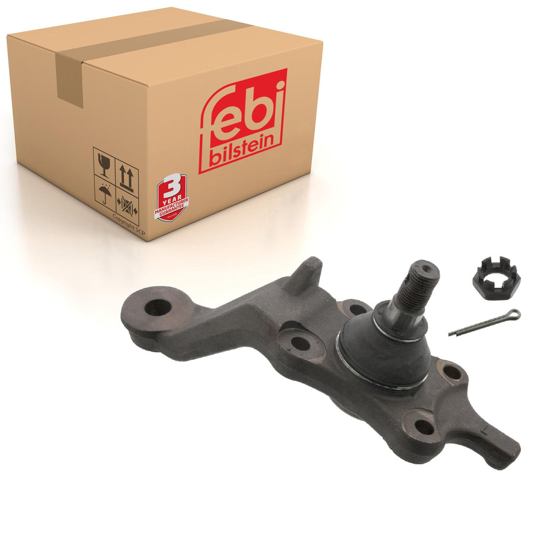 Front Left Lower Ball Joint Inc Castle Nut & Cotter Pin Fits Toyota 4 Febi 43097