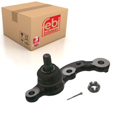 Front Left Lower Ball Joint Inc Castle Nut & Cotter Pin Fits Toyota C Febi 43107