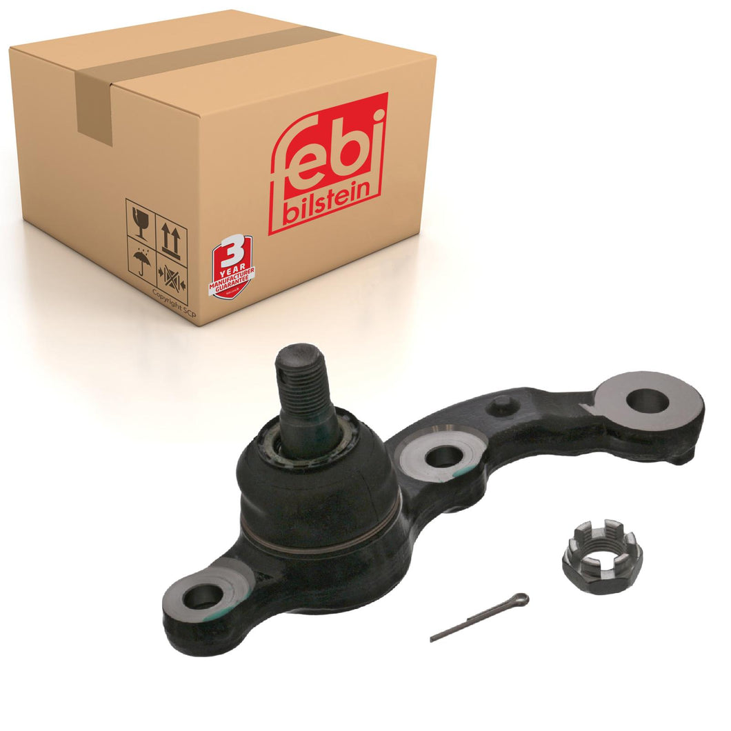 Front Left Lower Ball Joint Inc Castle Nut & Cotter Pin Fits Toyota C Febi 43107