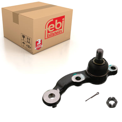 Front Right Lower Ball Joint Inc Castle Nut & Cotter Pin Fits Toyota Febi 43110