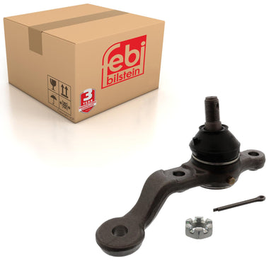 Front Right Lower Ball Joint Inc Castle Nut & Cotter Pin Fits Toyota Febi 43124
