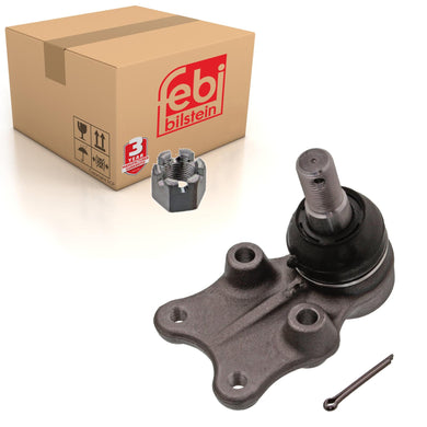 Front Lower Ball Joint Inc Castle Nut & Cotter Pin Fits Vauxhall Brav Febi 43323