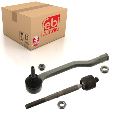 Front Left Tie Rod Inc Tie Rod End Nut & Lock Nut Fits Renault Duster Febi 43461