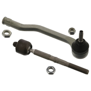 Front Right Tie Rod Inc Tie Rod End Nut & Lock Nut Fits Renault Duste Febi 43462