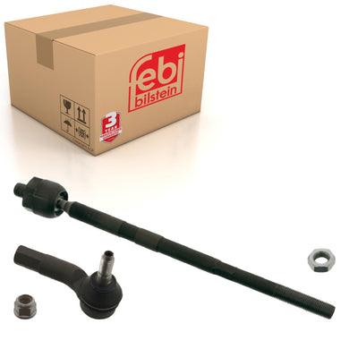 Front Right Tie Rod Inc Tie Rod End Nut & Lock Nut Fits Volkswagen Cr Febi 43464