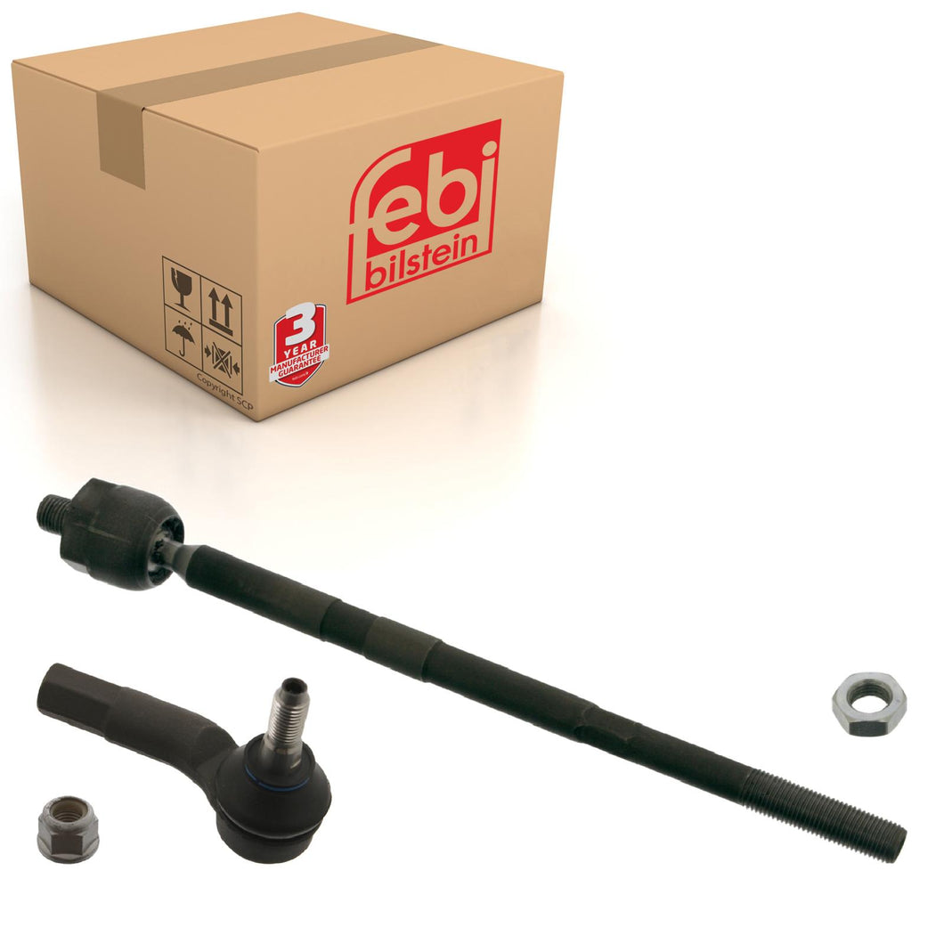 Front Right Tie Rod Inc Tie Rod End Nut & Lock Nut Fits Volkswagen Cr Febi 43464