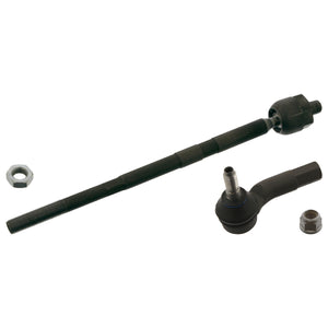 Front Left Tie Rod Inc Tie Rod End Nut & Lock Nut Fits Volkswagen Cro Febi 43465
