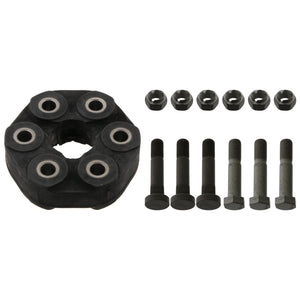 Propshaft Flexible Coupling Kit Fits BMW 3 Series E36 5 E28 E34 Z3 E3 Febi 43487