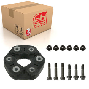 Rear Propshaft Flexible Coupling Kit Fits BMW 1 Series E81 E82 E87 LC Febi 43520