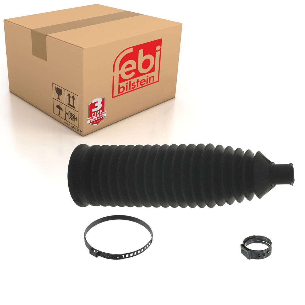 Front Steering Boot Set Fits Vauxhall Astra Meriva Zafira GTC H B A B Febi 43552