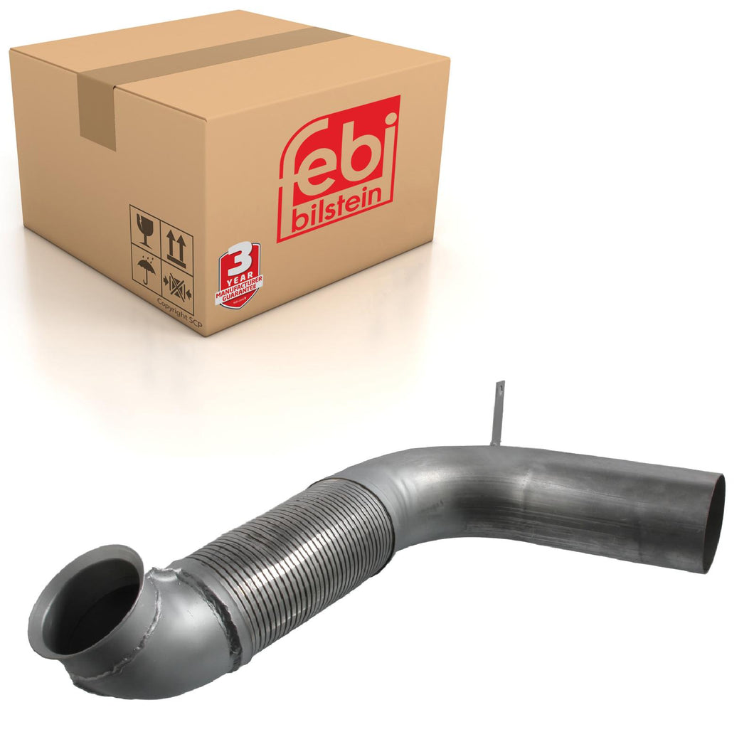 Exhaust Pipe Flexible Metal Hose Fits Mercedes Benz Actros IIIActros Febi 43716