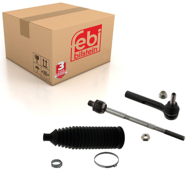 Front Right Tie Rod Inc Steering Boot Set Fits Vauxhall Astra Classic Febi 43732