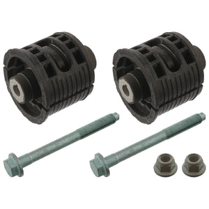 Rear Axle Beam Mounting Kit Inc Bolts & Nuts Fits Volkswagen Polo 5 S Febi 43744