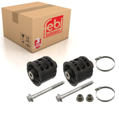 Rear Axle Beam Mounting Kit Inc Bolts Nuts & Assembly Aids Fits Volks Febi 43745