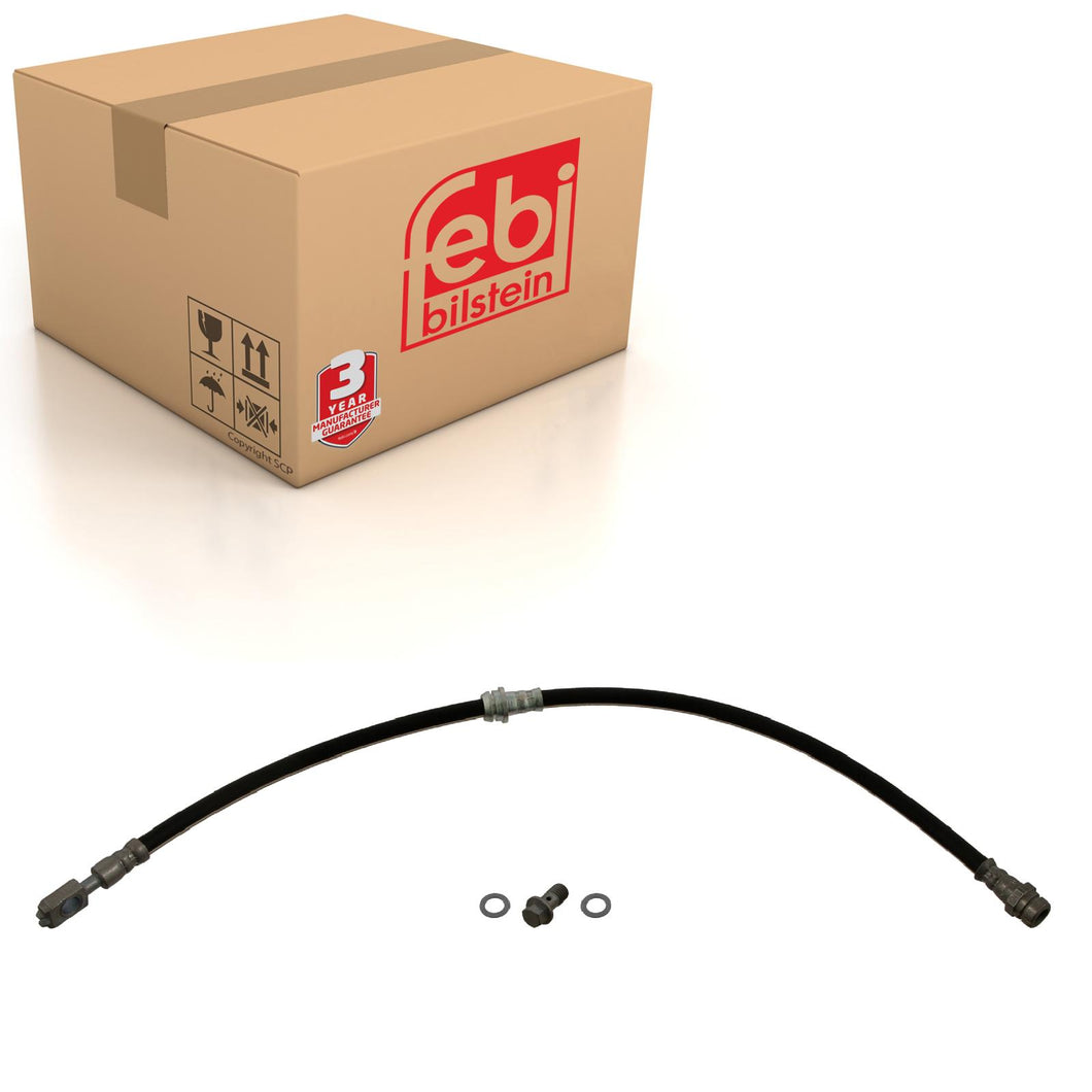 Front Brake Hose Inc Bolt Fits Volkswagen Tiguan 4motion Audi Q3 quat Febi 43763
