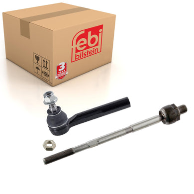 Front Tie Rod Inc Tie Rod End & Lock Nuts Fits Vauxhall Astra Zafira Febi 43779
