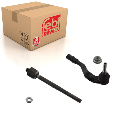 Front Right Tie Rod Inc Tie Rod End Nut & Lock Nut Fits Audi A5 A6 qu Febi 43796