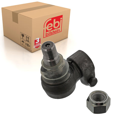 Front Steering Hydraulic Cylinder Ball Joint Inc Lock Nut Fits Volvo Febi 43799